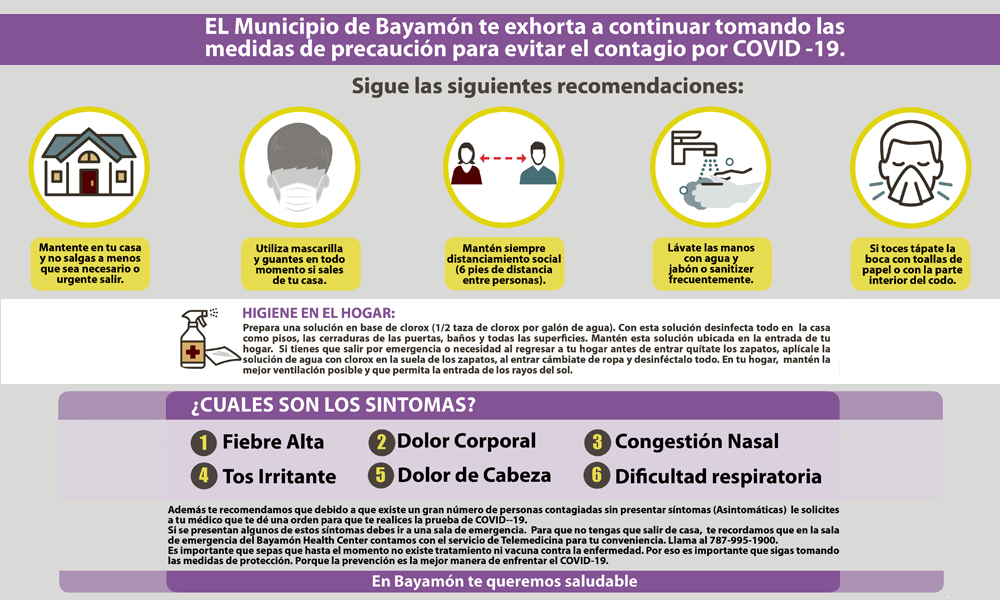 Protégee contra el Covid-19