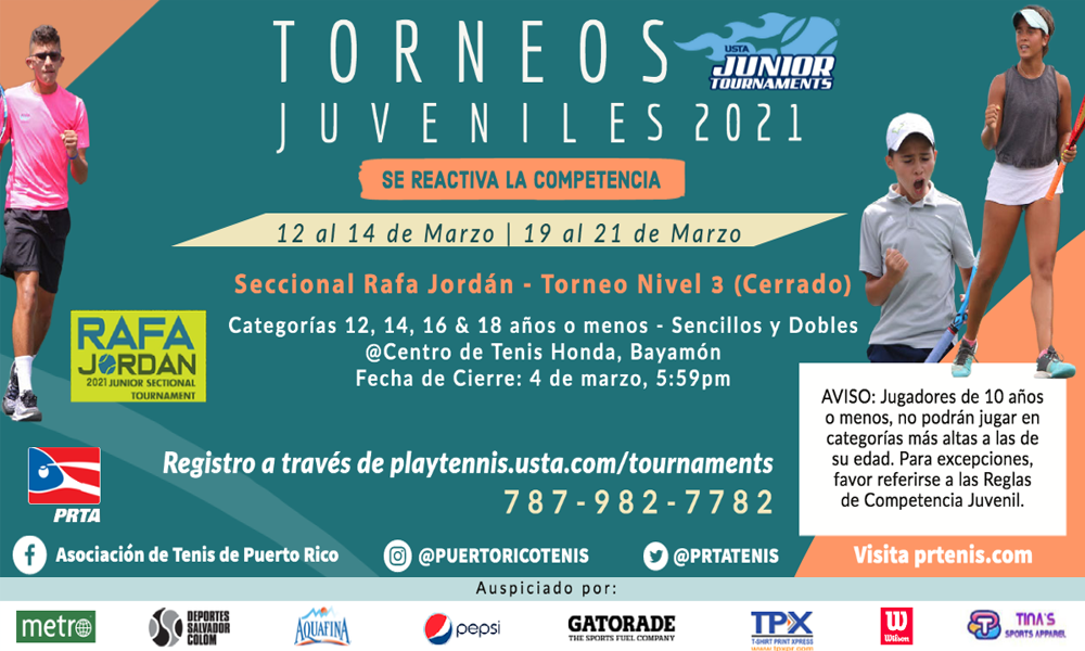 Torneos Juveniles en el Centro de Tenis Honda