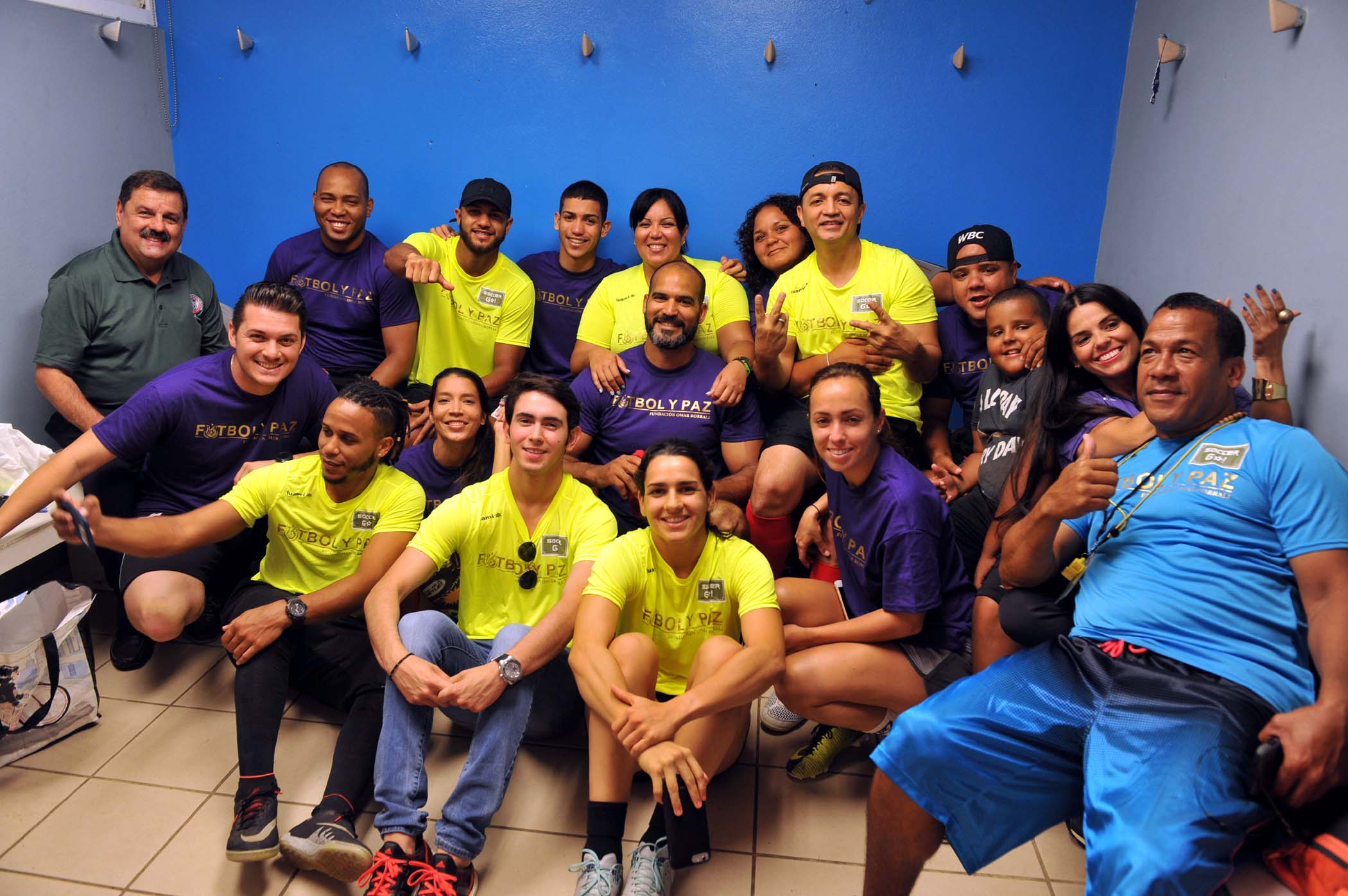 Grupo de participantes 2da Edición de la Copa de Paz
