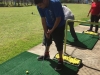 Joven Participante del 5to Festival de Golf de Educación Física Adaptada