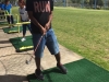 Joven Participante del 5to Festival de Golf de Educación Física Adaptada