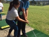 Joven Participante del 5to Festival de Golf de Educación Física Adaptada