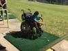 Joven Participante del 5to Festival de Golf de Educación Física Adaptada