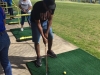 Joven Participante del 5to Festival de Golf de Educación Física Adaptada