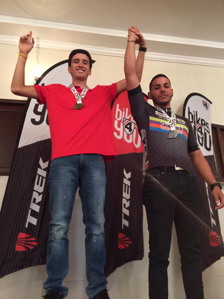 Carlos Arguelles y Fabian Ortiz  Actividad Comite Olímpico