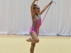 Niña participando en el Caribbean Star Rhytmic Gymnastics Invitational