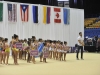 Niñas participantes del Caribbean Star Rhytmic Gymnastics Invitational