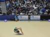 Niña participando en el Caribbean Star Rhytmic Gymnastics Invitational
