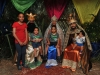 Reyes Magos junto a niños