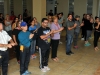 Participantes de Bayamón Ciudad Salsera aprendiendo a bailar