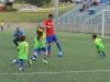 David Villa jugando junto a los niños