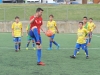 David Villa jugando junto a los niños