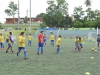 David Villa junto a jugadores