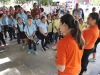 niños disfrutando de la actividad mientras aprenden