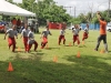 niños participando de los juegos de ejercicio físico