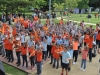 niños y participantes disfrutando de la actividad