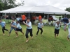niños participando de los juegos de ejercicio físico
