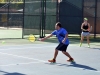 Parejas doble tenis en Seccional de las Ligas de Tenis para Adultos en el Centro de Tenis Honda