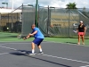 Parejas doble tenis en Seccional de las Ligas de Tenis para Adultos en el Centro de Tenis Honda