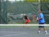 Parejas doble tenis en Seccional de las Ligas de Tenis para Adultos en el Centro de Tenis Honda