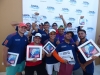 Ganadores del seccional con sus premios