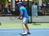 Jugador del seccional participando en cancha