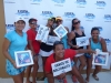 Participantes del Seccional mostrando sus premios
