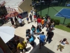 Participantes del Seccional en las gradas