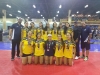 Jugadoras de volleyball vaqueras