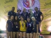 Jugadoras de volleyball vaqueras