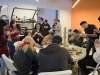 Participante realizando sus trabajos