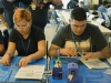 Participantes del taller trabajando en sus proyectos