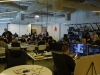 Participante realizando sus trabajos