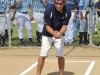 Edwin Nieves Del Valle haciendo su lanzamiento
