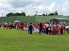 Inauguración Liga Boy's Baseball Santa Juanita desfile de equipos