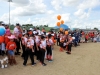 Inauguración Liga Boy's Baseball Santa Juanita desfile de equipos