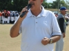 El Sub Director de Recreación y Deporte Ricardo Díaz Torres dirigiendo unas palabras
