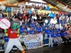 Equipos en las gradas