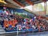 Equipos en las gradas