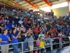 Familias en las gradas