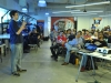 Participante presentando a los presentes