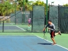 Participante en acción en el Junior Open de Tenis #2