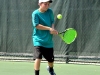 Participante en acción en el Junior Open de Tenis #2