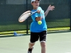 Participante en acción en el Junior Open de Tenis #2