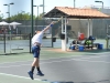 Participante en acción en el Junior Open de Tenis #2
