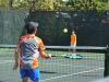 Participante en acción en el Junior Open de Tenis #2