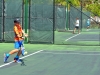 Participante en acción en el Junior Open de Tenis #2