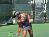 Participante en acción en el Junior Open de Tenis #2
