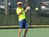 Participante en acción en el Junior Open de Tenis #2