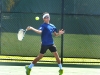 Participante en acción en el Junior Open de Tenis #2